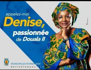 Denise Fampou : La meilleure web campagne électorale