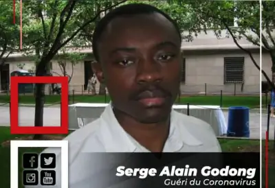 Mise au point et Mea Culpa de Serge Alain Godong au sujet de sa présumée victoire sur le coronavirus