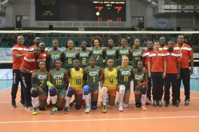 Jeux africains 2019 : Les Lionnes du volleyball se propulsent avec brio au Maroc
