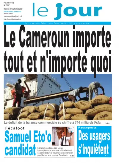 Les Unes des journaux du 22 septembre 2021