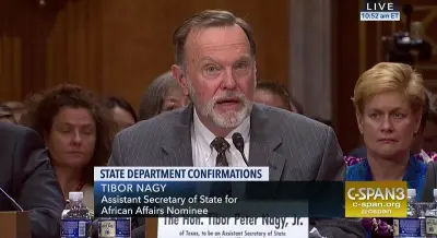 Diplomatie : Tibor Nagy salue l’interdiction d’entrée au Etats-Unis adressée au colonel Jean Claude Ango Ango