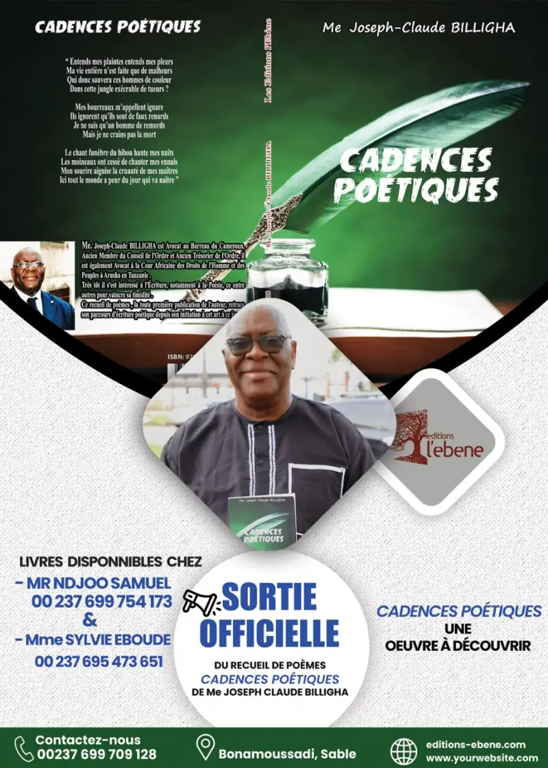 Me Joseph Claude Billigha: Cadendes Poétiques
