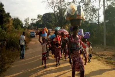 Crise anglophone : Plus de 2 000 nouveaux déplacés internes à cause du « Lockdown » selon l’ONU