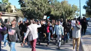 Insécurité: Les membres de la communauté ivoirienne installée en Tunisie, pour réclamer justice, après le meurtre du président de leur communauté.