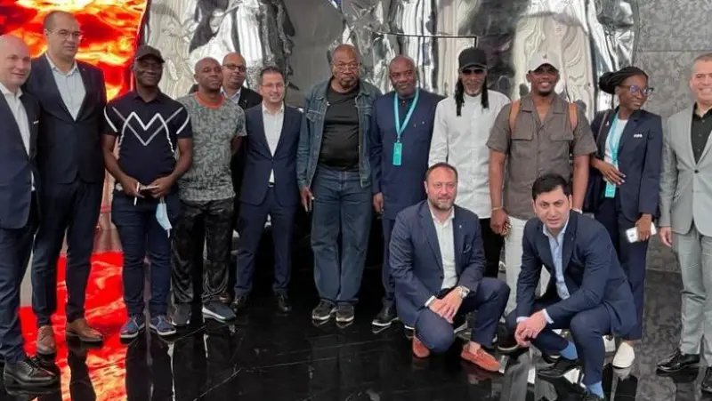 Mondial 2022: le staff technique des Lions indomptables en repérage à Doha